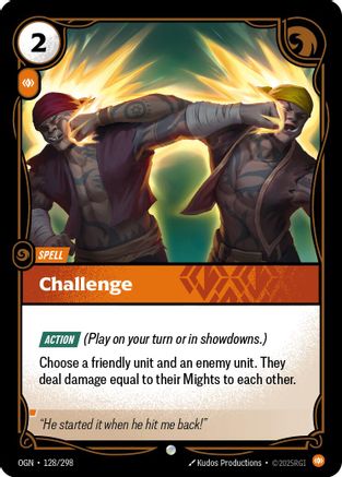 Challenge (128) Foil - Origins