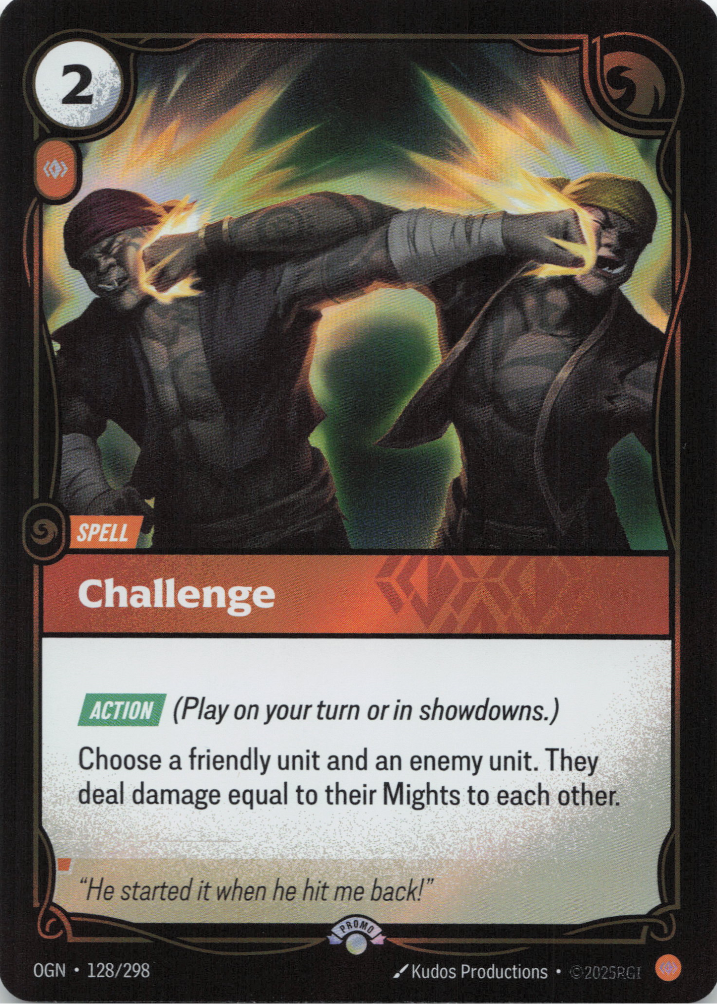 Challenge (128) Foil - Riftbound Promotional Cards