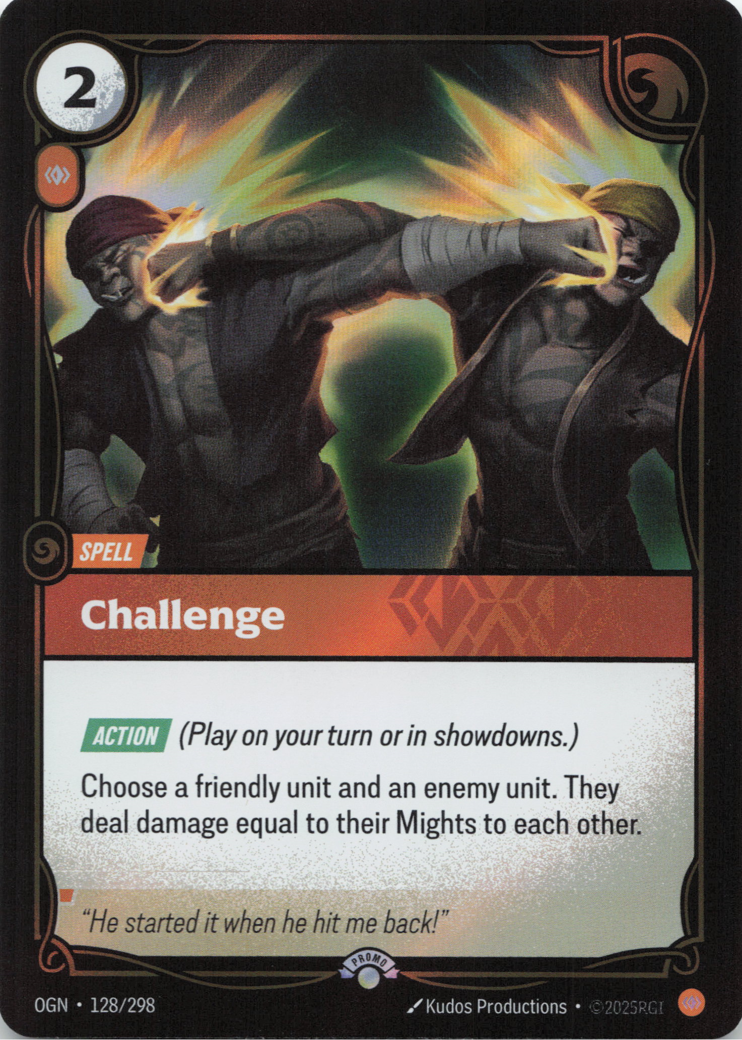 Challenge (128) Foil - Riftbound Promotional Cards