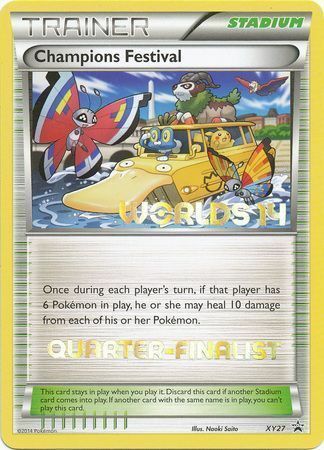 Champions Festival (2014) [Quarter Finalist] (XY27) Holofoil - Black Star Promos