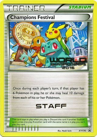 Champions Festival (2016) [Staff] (XY176) - Black Star Promos