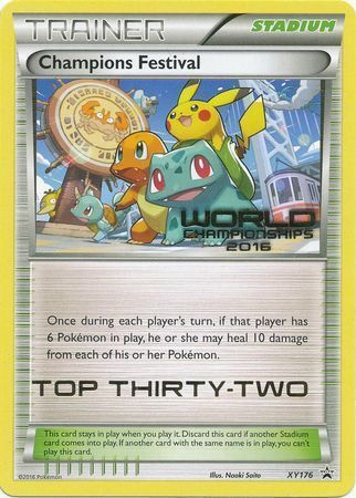 Champions Festival (2016) [Top Thirty-Two] (XY176) - Black Star Promos