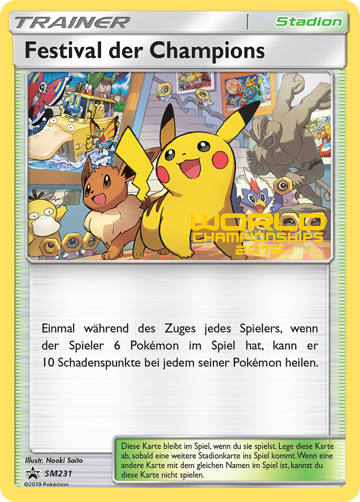 Champions Festival (World Championships 2019) (SM231) - Black Star Promos