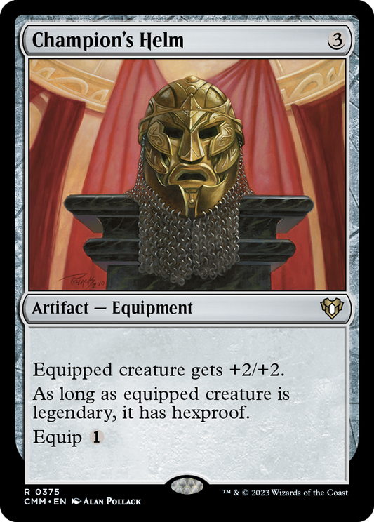 Champion's Helm (375) - Commander Masters