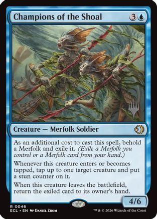 Champions of the Shoal (Promo Pack) (046) Foil - Lorwyn Eclipsed