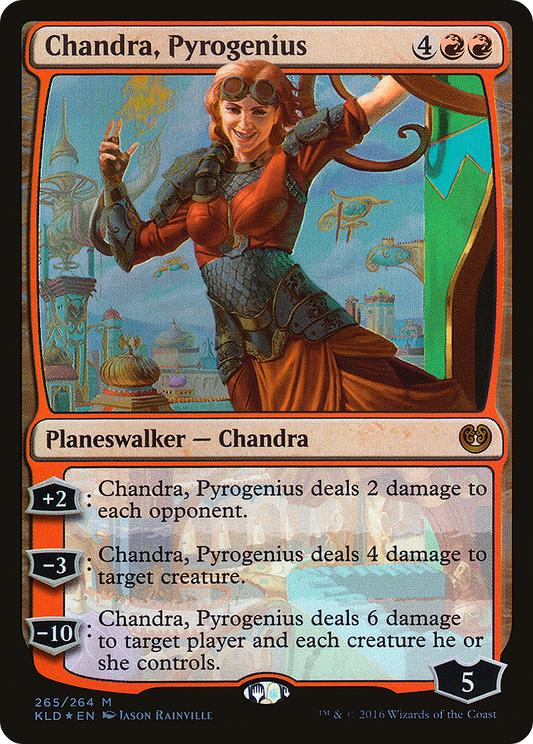 Chandra, Pyrogenius (265) Foil - Kaladesh