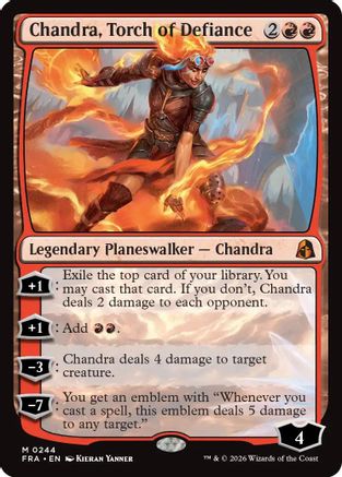 Chandra, Torch of Defiance (244) - Reality Fracture