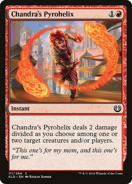 Chandra's Pyrohelix (111) Foil - Kaladesh