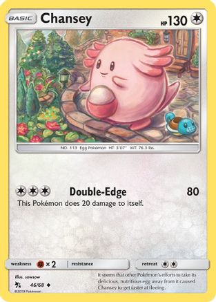Chansey (46) - Hidden Fates