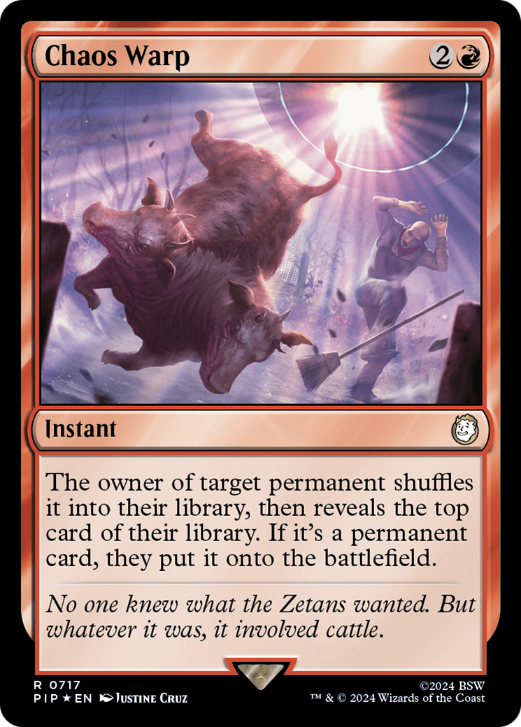 Chaos Warp (717) Surge Foil - Fallout