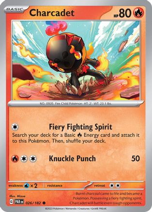 Charcadet (26) Reverse Holofoil - Paradox Rift