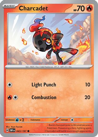 Charcadet (43) - Obsidian Flames