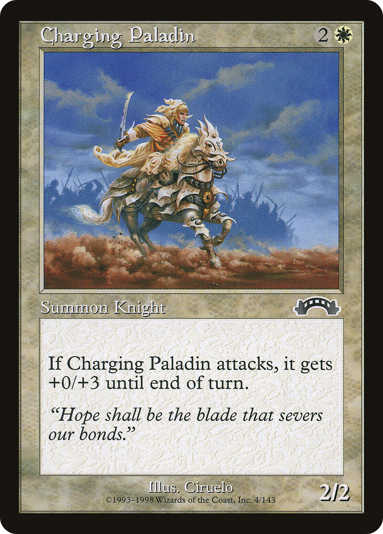 Charging Paladin (004) - Exodus