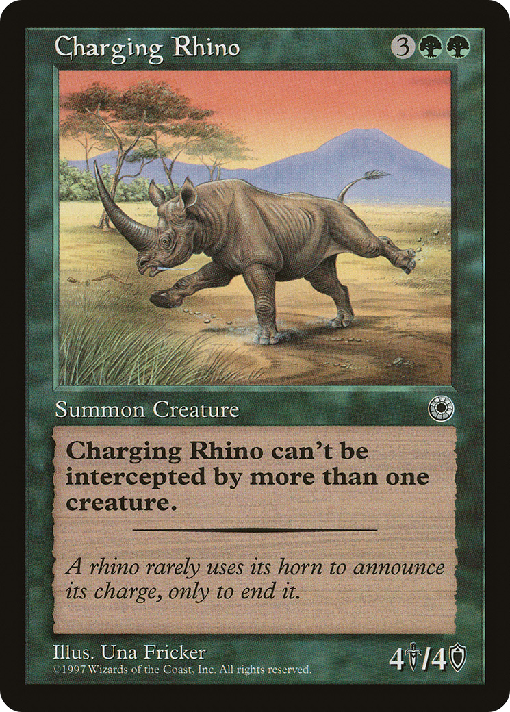 Charging Rhino - Portal
