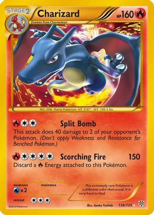 Charizard (136) Holofoil - Plasma Storm