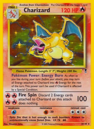 Charizard (3) Holofoil - Legendary Collection