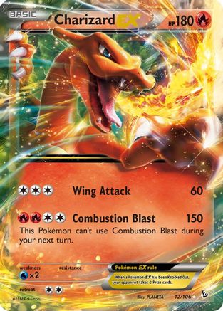 Charizard EX (12) Holofoil - Flashfire