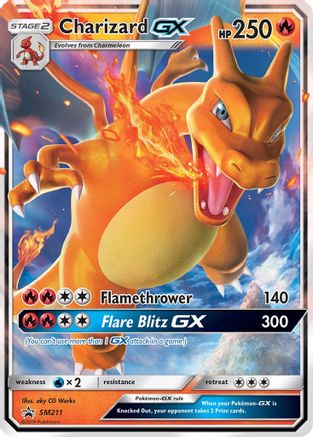 Charizard GX (SM211) Holofoil - Black Star Promos