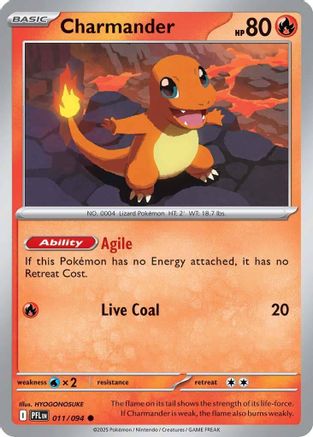 Charmander (11) - Phantasmal Flames