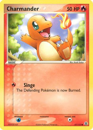 Charmander (57) Reverse Holofoil - FireRed & LeafGreen