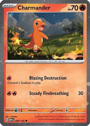 Charmander (Cosmos Holo) (4) Holofoil - Miscellaneous Cards & Products
