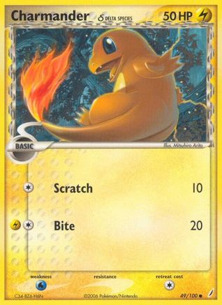 Charmander (Delta Species) (49) - Crystal Guardians