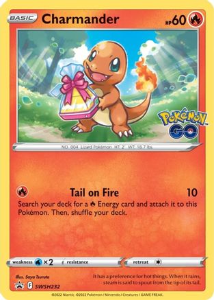 Charmander (SWSH232) Holofoil - Black Star Promos