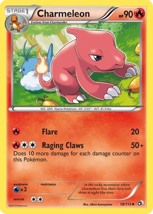 Charmeleon (18) - Legendary Treasures