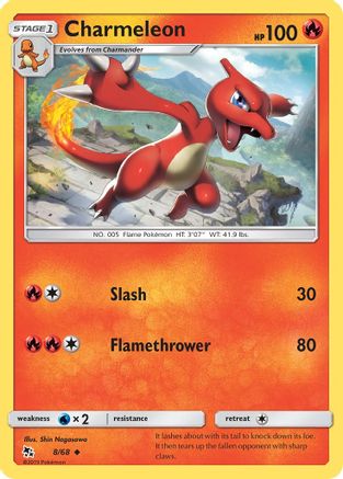Charmeleon (8) - Hidden Fates