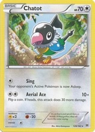 Chatot (128) Reverse Holofoil - BREAKthrough