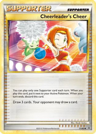 Cheerleader's Cheer (71) Reverse Holofoil - Unleashed