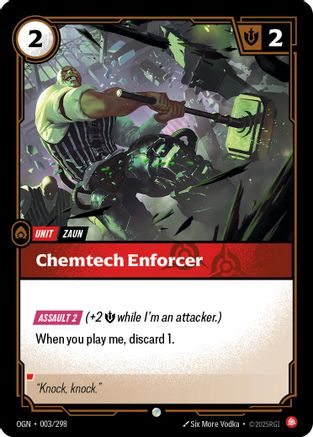 Chemtech Enforcer (003) Foil - Origins