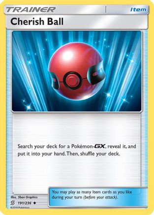 Cherish Ball (191) Reverse Holofoil - Unified Minds