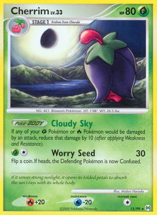 Cherrim (15) Reverse Holofoil - Arceus