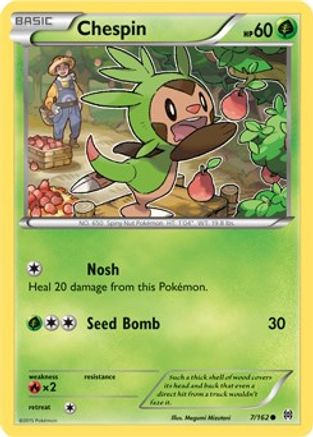 Chespin (7) Reverse Holofoil - BREAKthrough