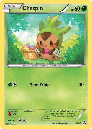 Chespin (Collector Chest) (XY88) Holofoil - Black Star Promos