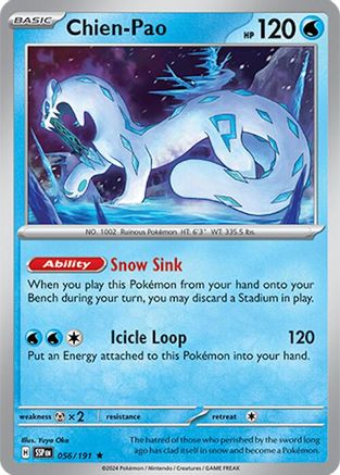 Chien-Pao (56) Holofoil - Surging Sparks