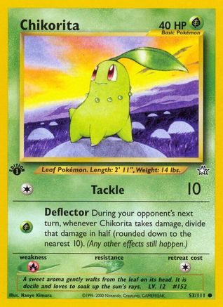 Chikorita (53) (1st Edition) - Neo Genesis