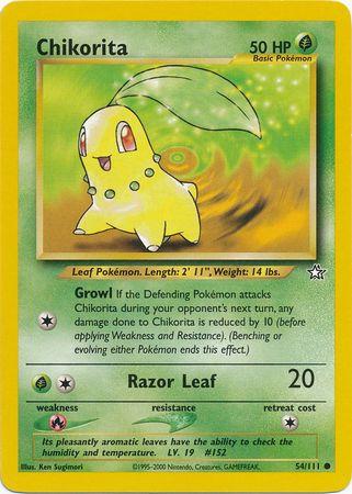 Chikorita (54) (Unlimited) - Neo Genesis