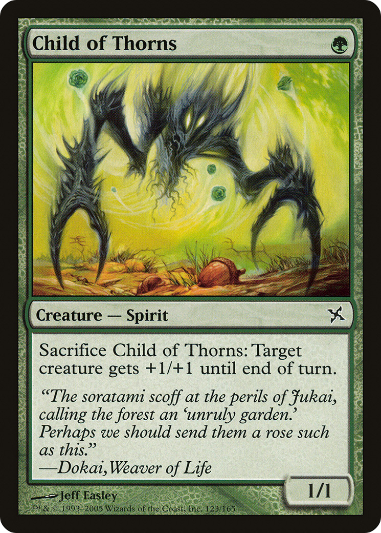 Child of Thorns (123) Foil - Betrayers of Kamigawa