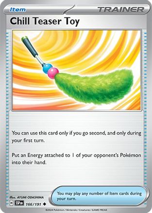 Chill Teaser Toy (166) Reverse Holofoil - Surging Sparks