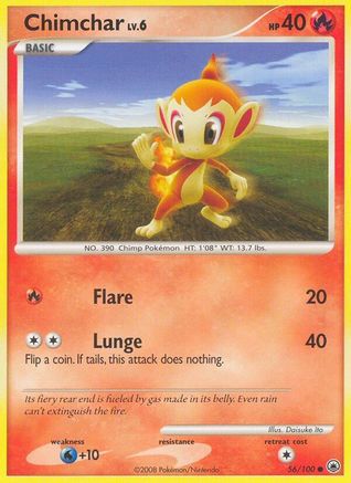 Chimchar (56) - Majestic Dawn
