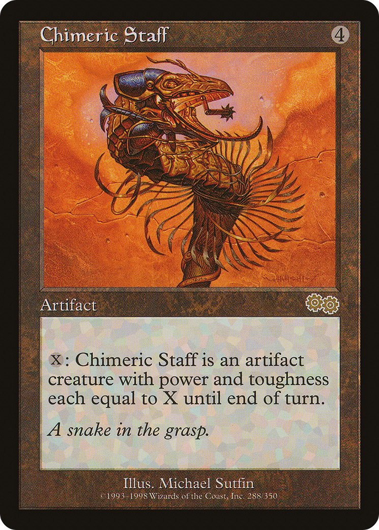 Chimeric Staff (288) - Urza's Saga