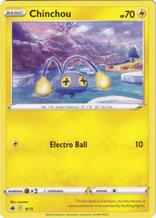 Chinchou (8) - McDonalds Promos 2022