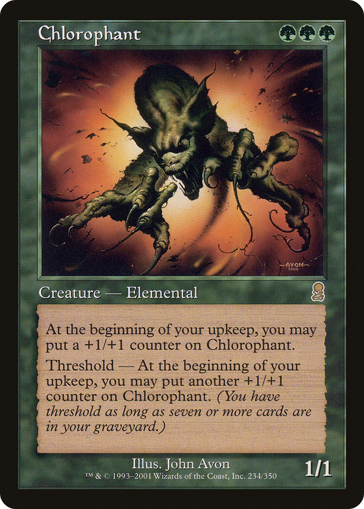 Chlorophant (234) Foil - Odyssey