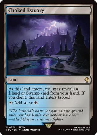 Choked Estuary (379) Surge Foil - Commander: FINAL FANTASY
