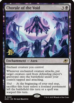 Chorale of the Void (Prerelease) (091) Foil - Edge of Eternities