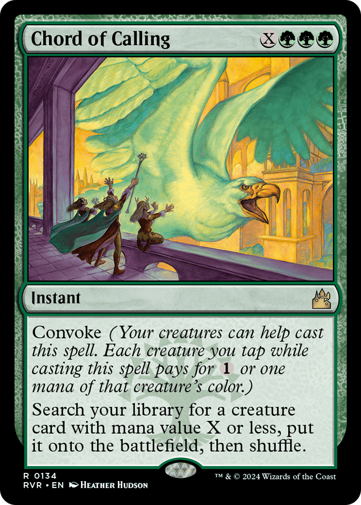 Chord of Calling (134) Foil - Ravnica Remastered