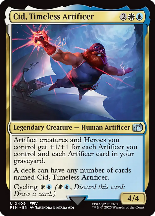 Cid, Timeless Artificer (409) Foil - FINAL FANTASY