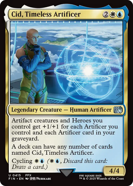 Cid, Timeless Artificer (415) Foil - FINAL FANTASY